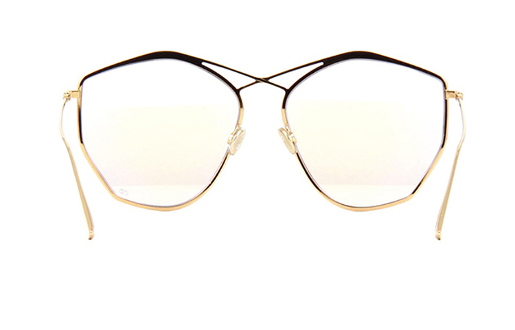 (Women) Dior Irregular Metal Sunglasses in Champagne for Women STELLAIRE4-000TE 圖 4