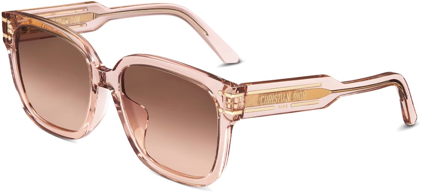 (W) ディオール レディース ピンク ロゴ入りイレギュラーサングラス DIORSIGNATURES7F40f1 Order (W) ディオール レディース ピンク ロゴ入りイレギュラーサングラス DIORSIGNATURES7F40f1