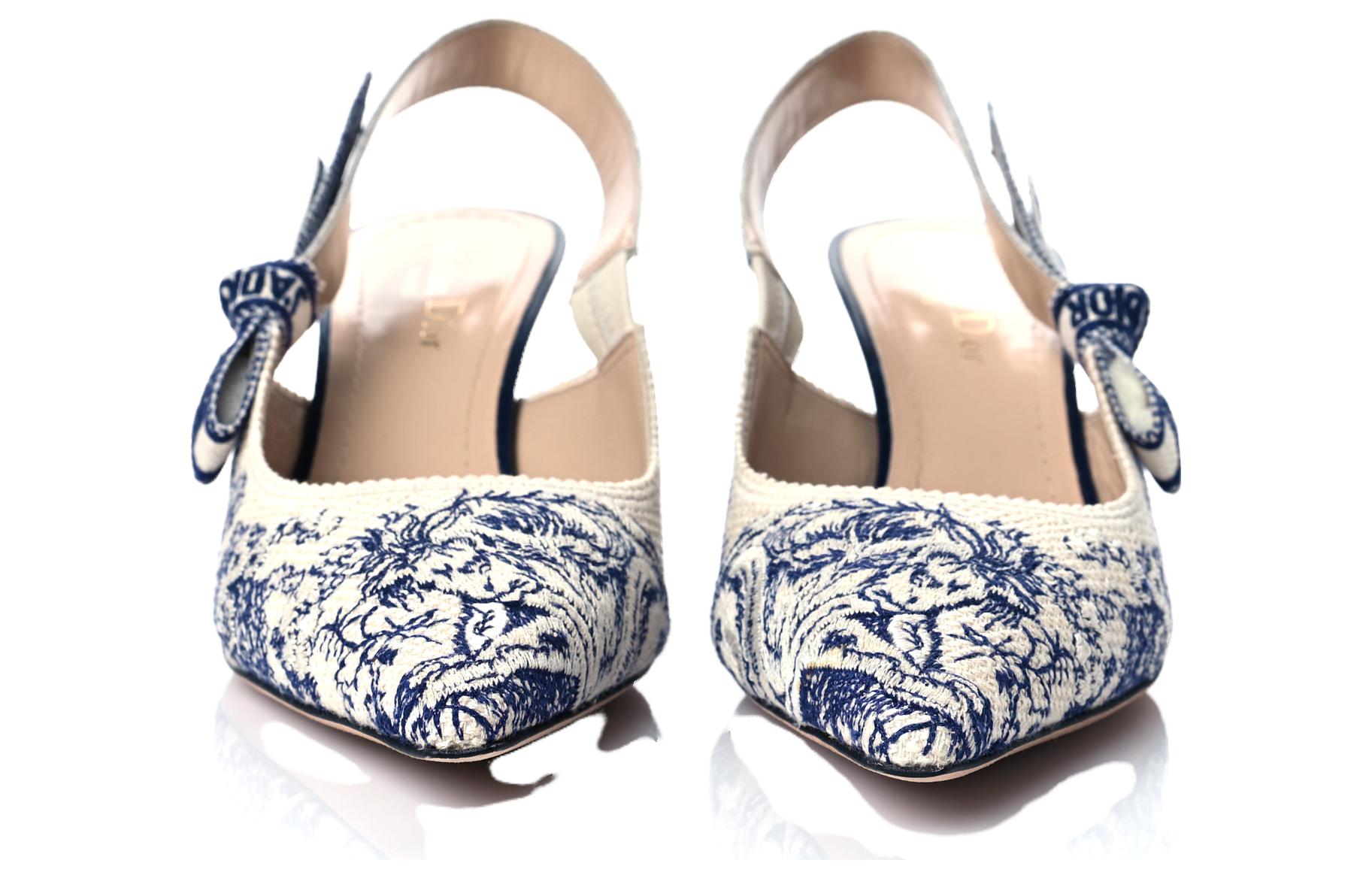 Lookbook (W) Dior J'Adior 6.5cm Hak Beige 'Bordir Pita Slingback' KCP866VOY_S37U KDP761TJE_S72B
