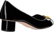 Shop (W) Dior J'Adior 'Tumit Senget Kulit Hitam' KCP920SEM_S900 KDB845VNI_S900