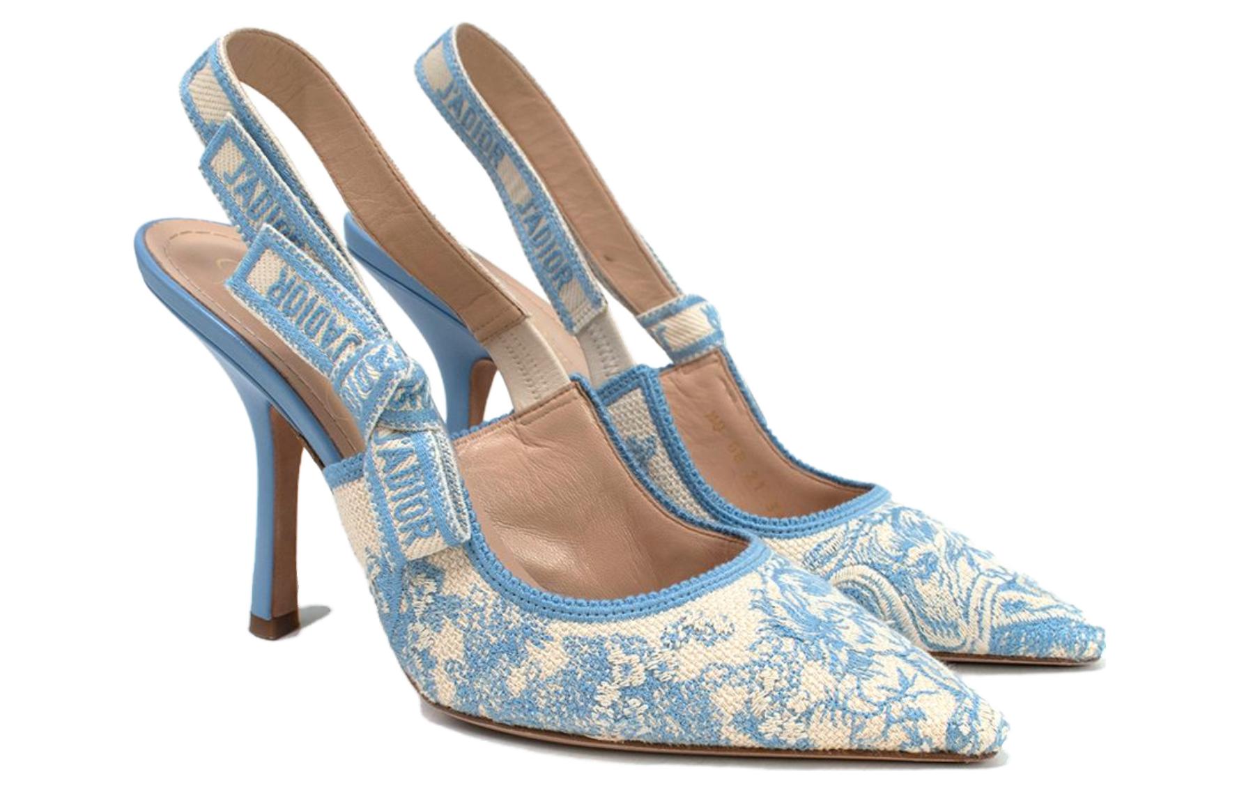 (W) Dior J'Adior 'Blue Canvas' Slides 圖 3