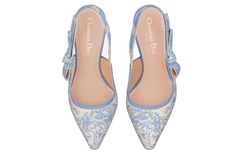 (W) Dior J'Adior 'Blue Canvas' Slides 圖 4