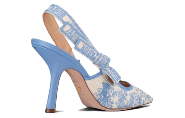 (W) Dior J'Adior 'Blue Canvas' Slides 圖 5