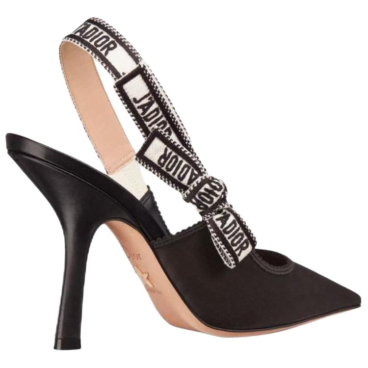 (W) Dior J'Adior 'Blue Fabric Slingback Pumps' KCP761JH_R60W 圖 4