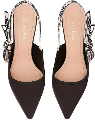 (W) Dior J'Adior ブルーファブリックスリングバックパンプス KCP920SEM_S900 Purchase (W) Dior J'Adior ブルーファブリックスリングバックパンプス KCP920SEM_S900