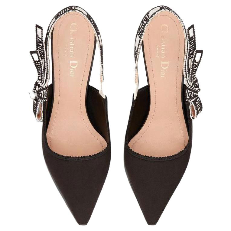 (W) Dior J'Adior 'Blue Fabric Slingback Pumps' KCP761JH_R60W 圖 5