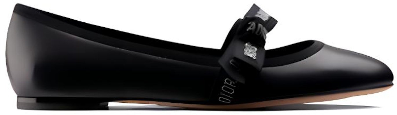 (Women) Dior J'Adior 'Bow Flat' Black KCB450LAR_S20X Order (Women) Dior J'Adior 'Bow Flat' Black KCB450LAR_S20X