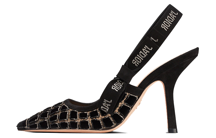 (Women) Dior J'Adior 'Crocodile Black' High-Heeled Shoes KDP922BVS_S15X