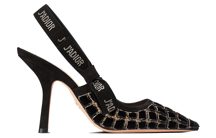 (W) Dior J'Adior 'Crocodile Black' High-Heeled Shoes 圖 2