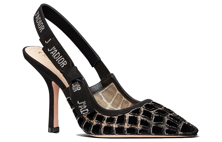 (W) Dior J'Adior 'Crocodile Black' High-Heeled Shoes 圖 3