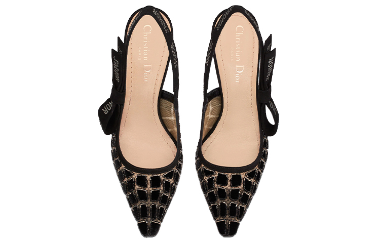 (W) Dior J'Adior 'Crocodile Black' High-Heeled Shoes 圖 5