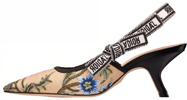 (Women) Dior J'Adior 'Floral Mesh Slingback Heels' KDP727PGR_S10W Buy (Women) Dior J'Adior 'Floral Mesh Slingback Heels' KDP727PGR_S10W