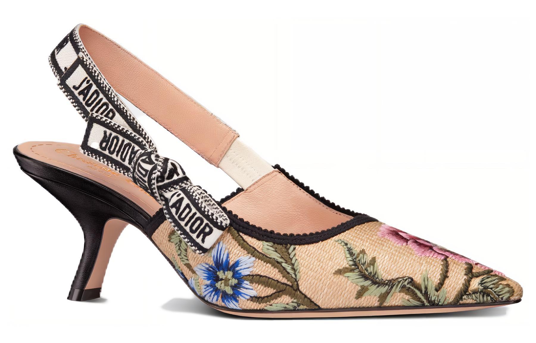Lookbook (W) Dior J'Adior 'Floral Mesh Slingback Heels' KDP727PGR_S10W KCP919FEJ_S03J