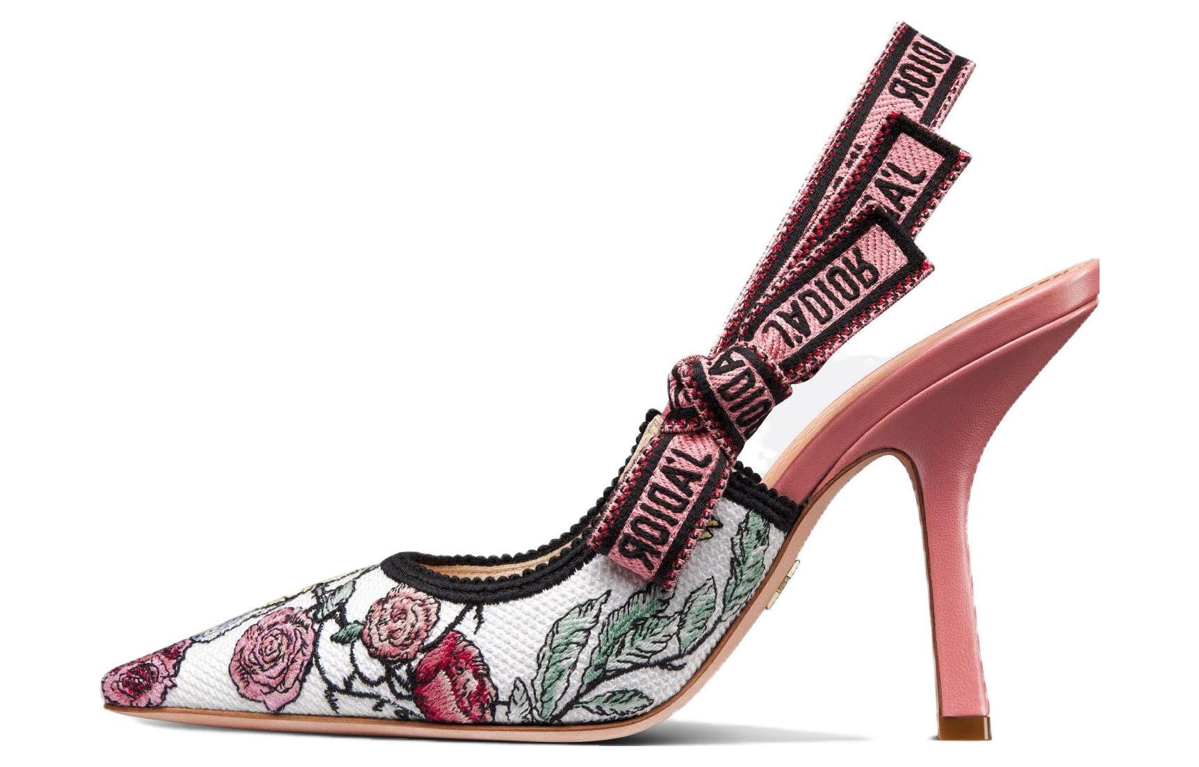 (Women) Dior J&#x27;Adior &#x27;Plumetis Nero E Nude&#x27; High Heels KCP704PCE_S15X