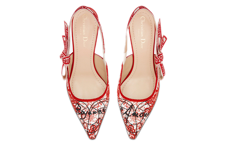 Lookbook DIOR 迪奧 J'Adior 時尚遊啊遊露跟高跟鞋 女款 紅色