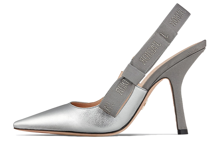 (Women) Dior J'Adior 'Silver' High-Heeled Sneakers KDP839LMS_S46K
