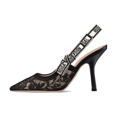 (W) Dior J'Adior 'Toile de Jouy' High Heels 'Blue' KDP761TJE_S72B