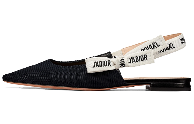 (Women) Dior J&#x27;Adior Ballet Flat &#x27;Black&#x27; KCB384TFL_S900