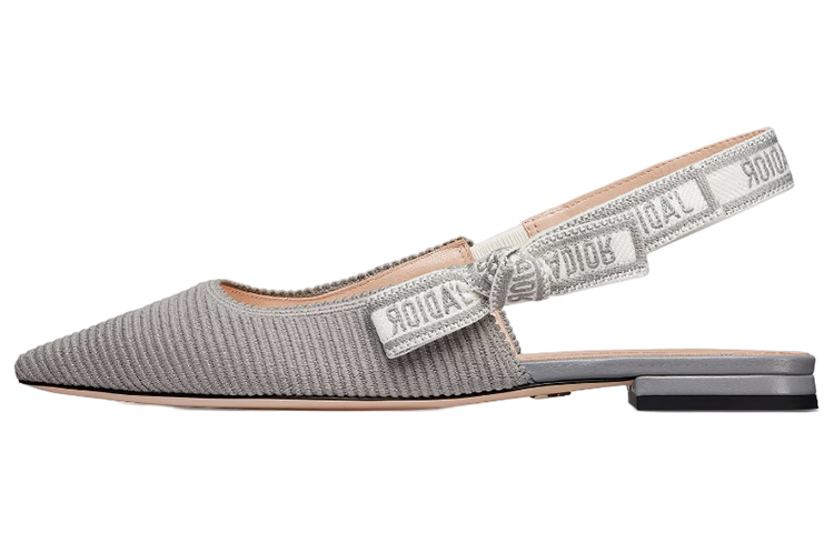 (Women) Dior J'Adior Ballet Flat 'Grey' KCB660EFR_S23G