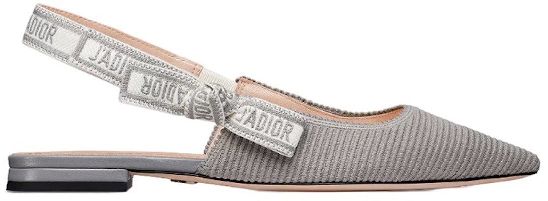 (Women) Dior J'Adior Ballet Flat 'Grey' KCB660EFR_S23G Order (Women) Dior J'Adior Ballet Flat 'Grey' KCB660EFR_S23G