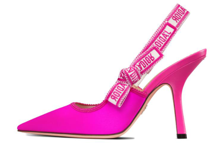 (Women) Dior J'Adior Black 'Embroidered Lambskin High Heels' KCP549ECF_S900