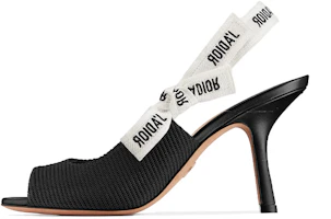 (Women) Dior J'Adior Canvas 'Fashion Chunky High Heel' Black KCV029FLL_S900 (Women) Dior J'Adior Canvas 'Fashion Chunky High Heel' Black KCV029FLL_S900