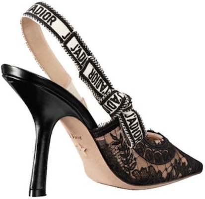 (Women) Dior J'Adior Canvas Embroidered Slingback Heel 'Pink' 6.5cm KDP761TJE_S62P Lookbook (Women) Dior J'Adior Canvas Embroidered Slingback Heel 'Pink' 6.5cm KDP761TJE_S62P