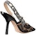 (Women) Dior J'Adior Canvas Embroidered Slingback Heel 'Pink' 6.5cm KDP761TJE_S62P