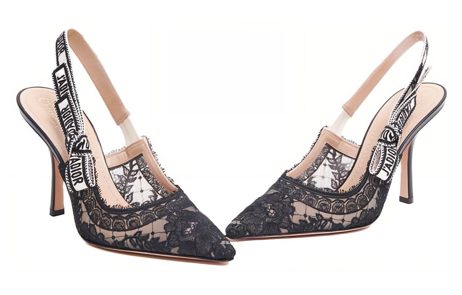Purchase (W) Dior J''Adior Slingback Ricamato in Tela Rosa Tacco 6.5cm KDP761TJE_S62P KCV029FLL_S900