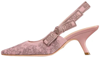 (Women) Dior J'Adior Canvas Slingback 'Red' High Heels KCP867EFR_S34R (Women) Dior J'Adior Canvas Slingback 'Red' High Heels KCP867EFR_S34R