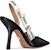 (W) Dior J'Adior Selipar Kapas 'Star Embroidery' 10cm 'Hitam' KCC201VNR_S900