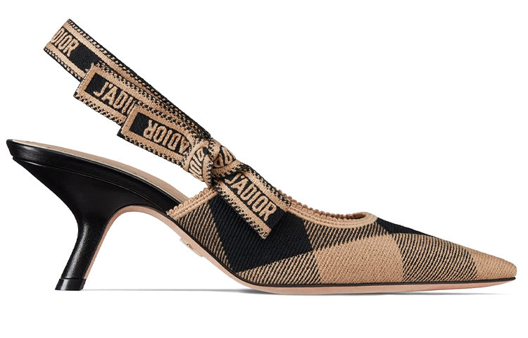 Order (W) 迪奥J'Adior灰色棉帆布蝴蝶结高跟鞋 KCP867EFR_S23G KCP826WCH_S47X