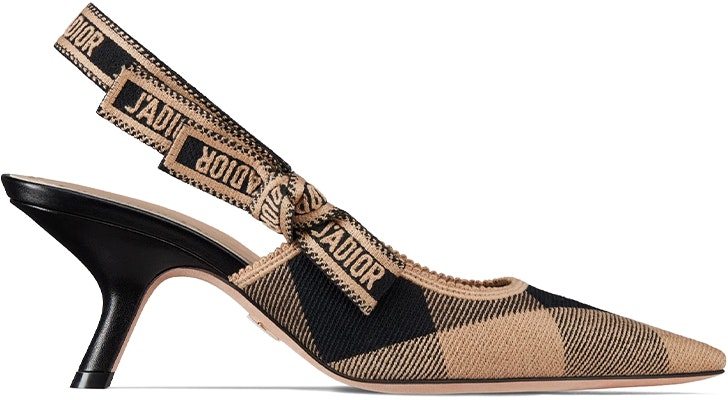 (W) Dior J'Adior Slingback Pumps Kanvas Kapas dengan Pita 'Abu-Abu' KCP867EFR_S23G KCP826WCH_S47X Order (W) Dior J'Adior Slingback Pumps Kanvas Kapas dengan Pita 'Abu-Abu' KCP867EFR_S23G KCP826WCH_S47X