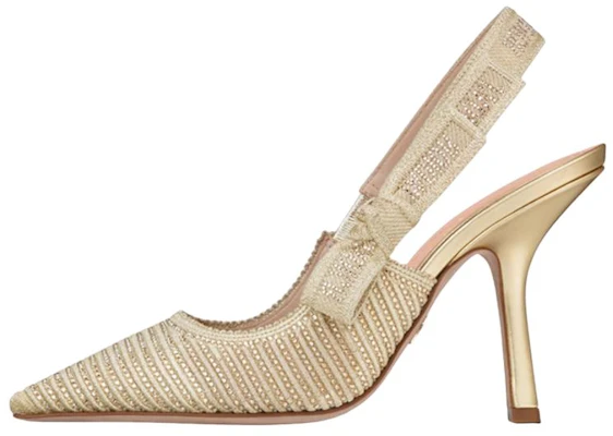 (Women) Dior J'Adior Cotton High-Heel 'Gold' KCP867LCS_S62K Buy (Women) Dior J'Adior Cotton High-Heel 'Gold' KCP867LCS_S62K