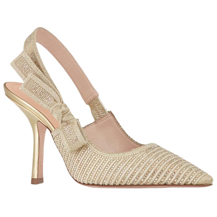 Lookbook (Women) Dior J'Adior Cotton High-Heel 'Gold' KCP867LCS_S62K
