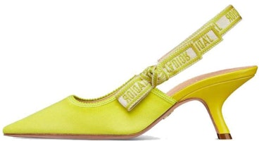 (Women) Dior J'Adior Cotton High Heels 'White' KCP867EFR_S10W (Women) Dior J'Adior Cotton High Heels 'White' KCP867EFR_S10W
