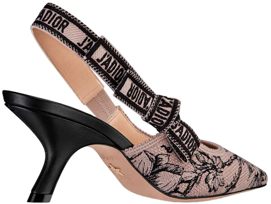 (W) Dior J'Adior Tacones Altos de Lona Bordada 'Nude'. KDP761GRB_S15X Purchase (W) Dior J'Adior Tacones Altos de Lona Bordada 'Nude'. KDP761GRB_S15X