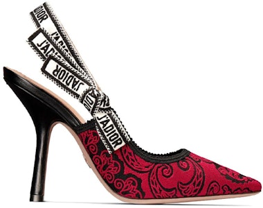 (W) (女性用)ディオール J'Adior 刺繍キャンバスポンプ '赤 ポインテッドトゥ' KDP762DME_S36X KDP762DME_S36X Order (W) (女性用)ディオール J'Adior 刺繍キャンバスポンプ '赤 ポインテッドトゥ' KDP762DME_S36X KDP762DME_S36X