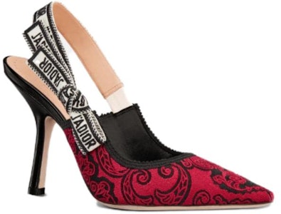 (W) (女性用)ディオール J'Adior 刺繍キャンバスポンプ '赤 ポインテッドトゥ' KDP762DME_S36X KDP762DME_S36X Lookbook (W) (女性用)ディオール J'Adior 刺繍キャンバスポンプ '赤 ポインテッドトゥ' KDP762DME_S36X KDP762DME_S36X