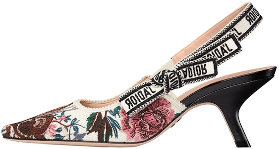 DIOR迪奧 J'Adior 棉質刺繡 時尚涼拖 女款 黑色 Buy DIOR迪奧 J'Adior 棉質刺繡 時尚涼拖 女款 黑色