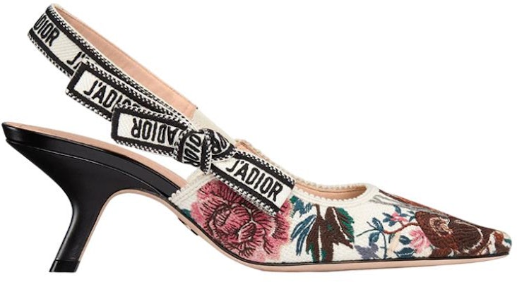 (Women) Dior J'Adior Embroidered Cotton 'Fashion Slide Black' KDP761JHR_S43L Order (Women) Dior J'Adior Embroidered Cotton 'Fashion Slide Black' KDP761JHR_S43L