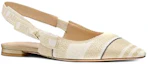 Lookbook (W) Dior J''Adior Geborduurde Katoenen Flats ''Beige'' KCB660STE_S16T