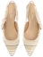 Purchase (W) Dior J'Adior Kasut Rata Kapas Bersulam 'Beige' KCB660STE_S16T