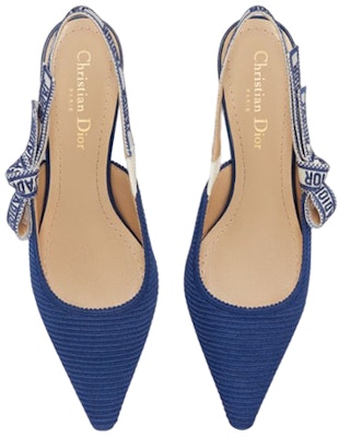 (Women) Dior J'Adior Embroidered Cotton High-Heel Sandals 'Blue' KDP866EFR_S88B Shop (Women) Dior J'Adior Embroidered Cotton High-Heel Sandals 'Blue' KDP866EFR_S88B