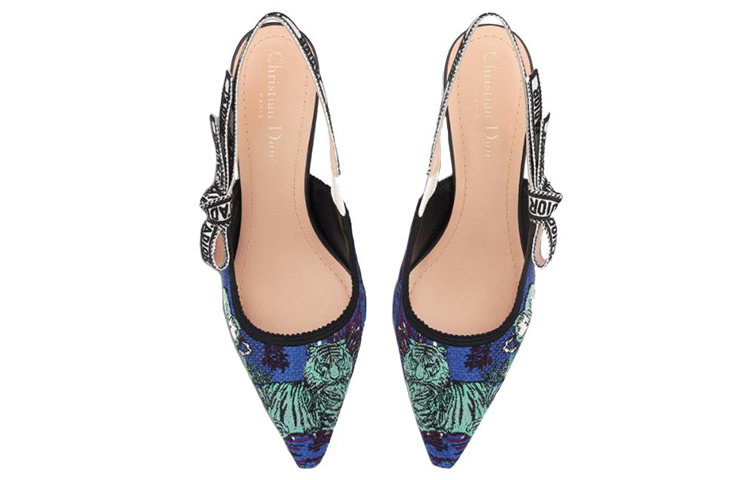 Shop (W) 디올 자디올 자수 힐 (틸) KDP866VOY_S21N