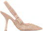 Order (W) Dior J'Adior Hak Tinggi Bordir Katun Slingback 'Nude' KDP894CEG_S31U