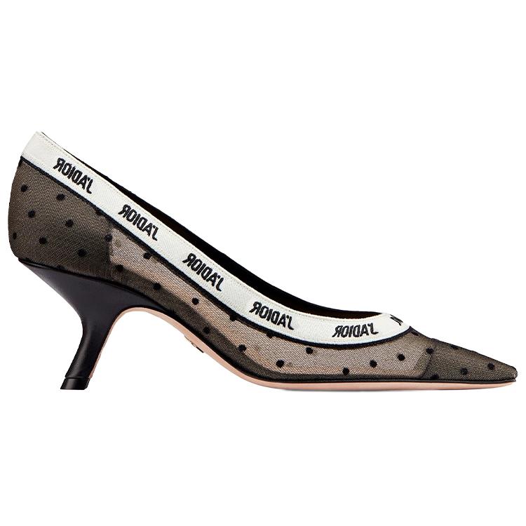 (W) Dior J'Adior Embroidered High Heel 'Black' KDP549ECF_S20X 圖 2