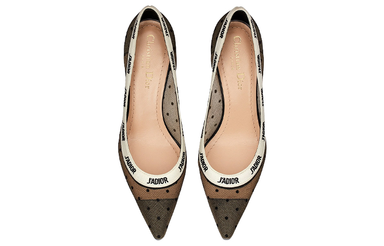 (W) Dior J'Adior Embroidered High Heel 'Black' KDP549ECF_S20X 圖 5