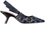 (W) Dior J'Adior Tumit Tinggi Bersulam 'Hitam Biru' KCP866DLP_S68B