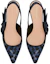 Purchase (Women) Dior J'Adior Embroidered High Heels 'Black Blue' KCP866DLP_S68B
